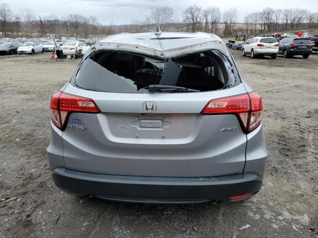 3CZRU6H36HM710861 - 2017 HONDA HR-V LX GRAY photo 6