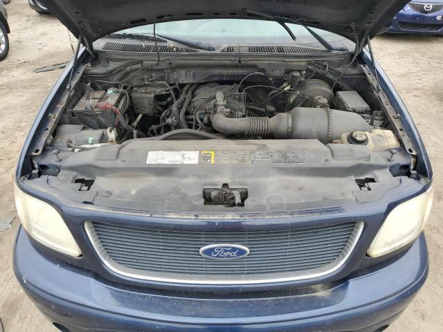 2FTRF17283CA54422 - 2003 FORD F150 BLUE photo 11