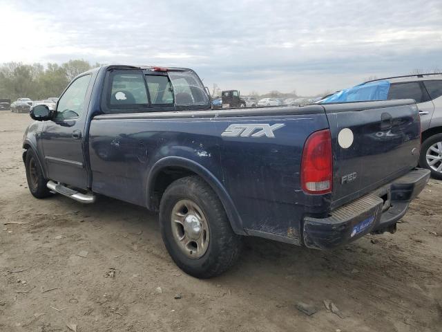 2FTRF17283CA54422 - 2003 FORD F150 BLUE photo 2