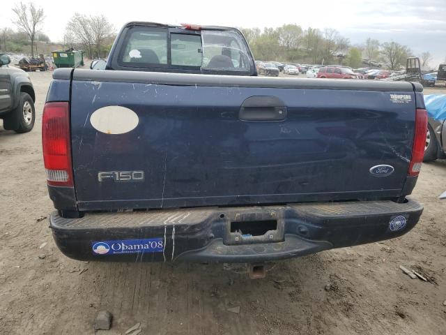 2FTRF17283CA54422 - 2003 FORD F150 BLUE photo 6