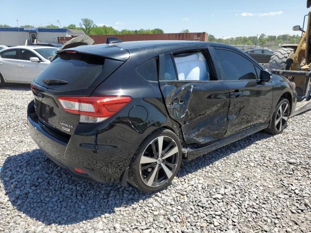 4S3GTAM61J3716268 - 2018 SUBARU IMPREZA SPORT BLACK photo 3