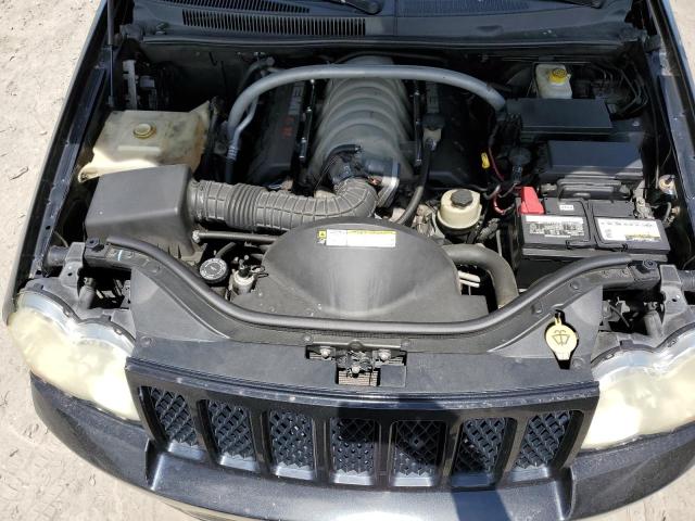 1J8HR78W39C520921 - 2009 JEEP GRAND CHER SRT-8 BLACK photo 12