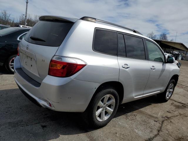 JTEDS41A992074945 - 2009 TOYOTA HIGHLANDER SILVER photo 3