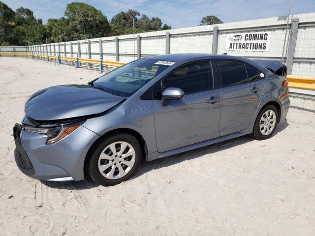 JTDEPMAE8MJ186910 - 2021 TOYOTA COROLLA LE GRAY photo 1