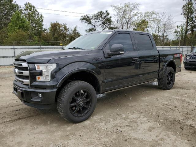 1FTEW1EF8GFD52743 - 2016 FORD F150 SUPERCREW BLACK photo 1