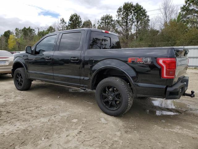 1FTEW1EF8GFD52743 - 2016 FORD F150 SUPERCREW BLACK photo 2