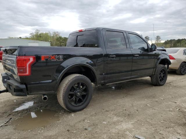 1FTEW1EF8GFD52743 - 2016 FORD F150 SUPERCREW BLACK photo 3