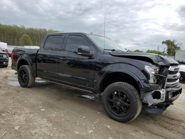 1FTEW1EF8GFD52743 - 2016 FORD F150 SUPERCREW BLACK photo 4