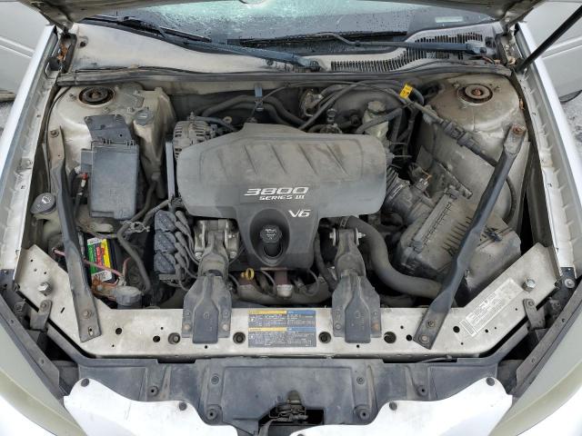 2G2WP522851287864 - 2005 PONTIAC GRAND PRIX 银色 照片 11