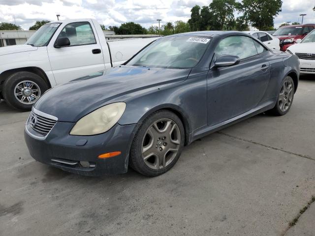 JTHFN48YX69000295 - 2006 LEXUS SC 430 GRAY photo 1