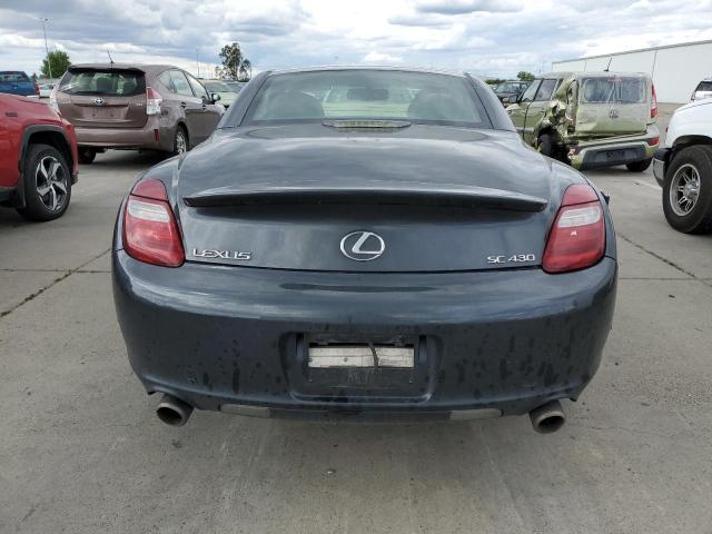 JTHFN48YX69000295 - 2006 LEXUS SC 430 GRAY photo 6