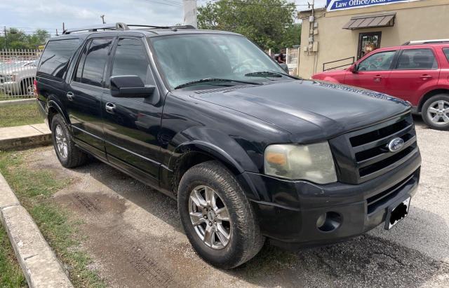 1FMFK195X9EB27813 - 2009 FORD EXPEDITION EL LIMITED BLACK photo 1