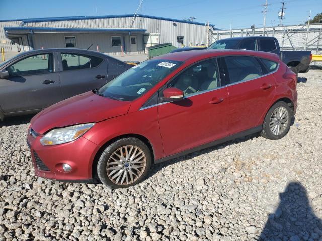 1FAHP3M28CL323135 - 2012 FORD FOCUS SEL RED photo 1