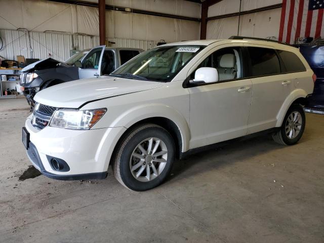 3C4PDDBG4ET190707 - 2014 DODGE JOURNEY SXT WHITE photo 1