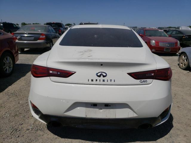 JN1EV7EK8HM360649 - 2017 INFINITI Q60 PREMIUM WHITE photo 6