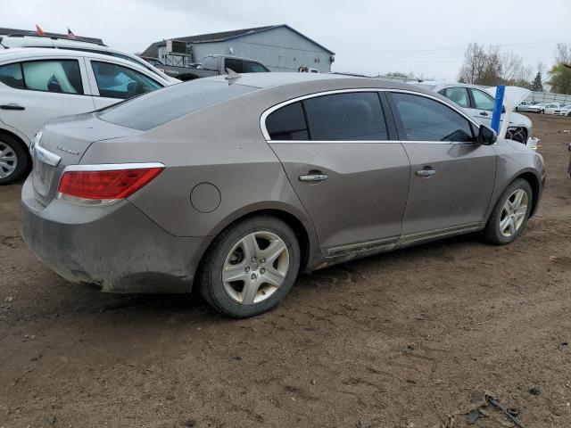 1G4GB5EG0AF241787 - 2010 BUICK LACROSSE CX BROWN photo 3