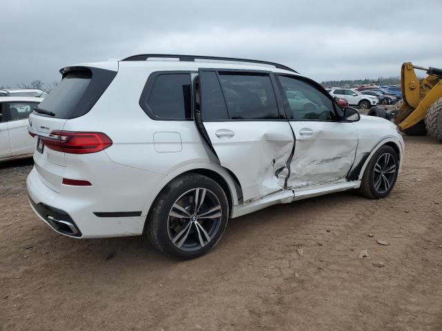 5UXCX4C53KLS35824 - 2019 BMW X7 XDRIVE50I WHITE photo 3