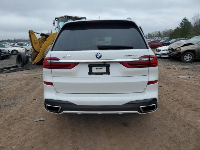 5UXCX4C53KLS35824 - 2019 BMW X7 XDRIVE50I WHITE photo 6