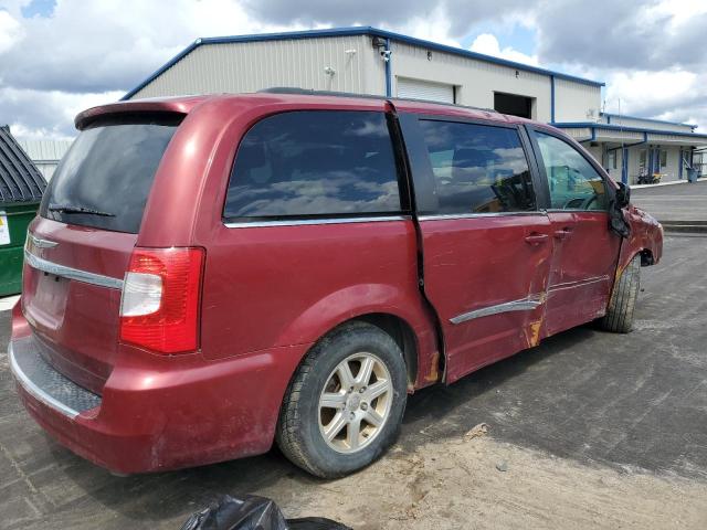 2C4RC1BG8CR258985 - 2012 CHRYSLER TOWN & COU TOURING RED photo 3