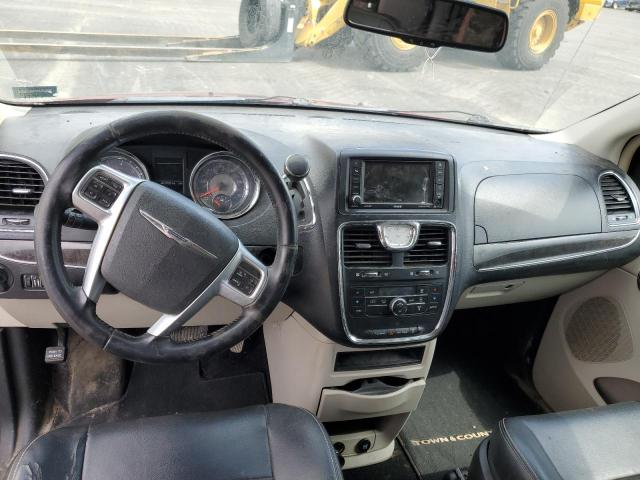 2C4RC1BG8CR258985 - 2012 CHRYSLER TOWN & COU TOURING RED photo 8