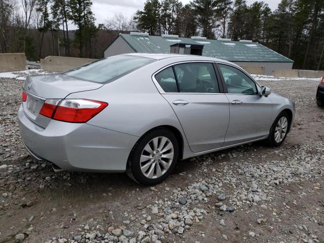 1HGCR2F70EA238694 - 2014 HONDA ACCORD EX SILVER photo 3