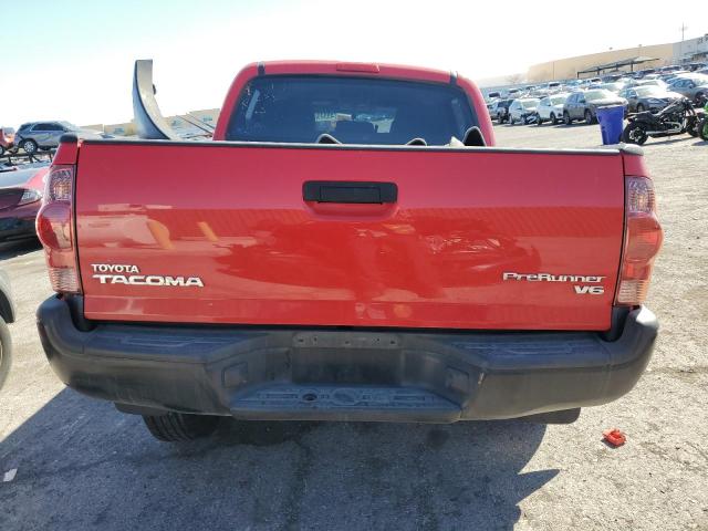 5TEJU62N28Z508390 - 2008 TOYOTA TACOMA DOUBLE CAB PRERUNNER RED photo 6