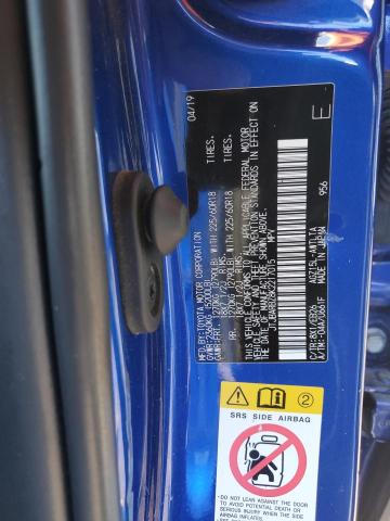 JTJBARBZ8K2217015 - 2019 LEXUS NX 300 BASE ლურჯი ფოტო 13