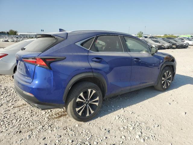 JTJBARBZ8K2217015 - 2019 LEXUS NX 300 BASE ლურჯი ფოტო 3