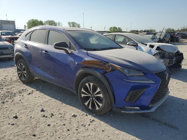 JTJBARBZ8K2217015 - 2019 LEXUS NX 300 BASE ლურჯი ფოტო 4