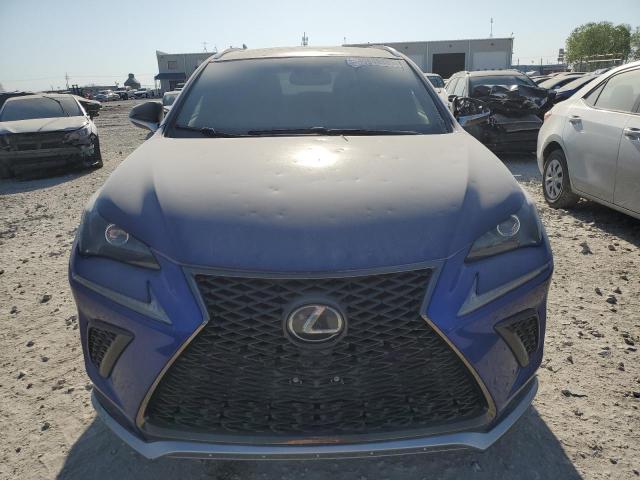 JTJBARBZ8K2217015 - 2019 LEXUS NX 300 BASE ლურჯი ფოტო 5