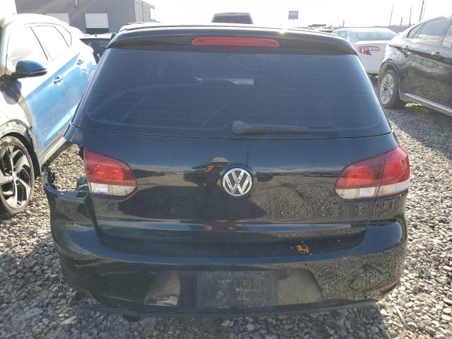 WVWDB7AJ6AW090376 - 2010 VOLKSWAGEN GOLF BLACK photo 6