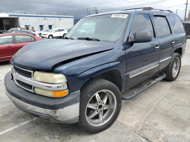 1GNEC13V94R293206 - 2004 CHEVROLET TAHOE C1500 BLUE photo 1