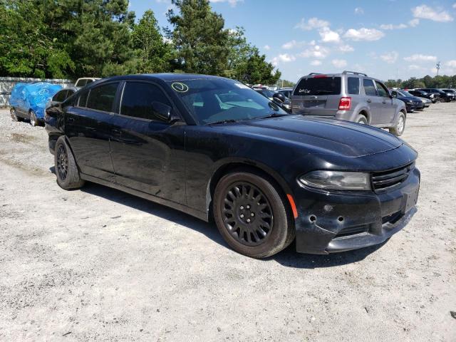 2C3CDXKT3KH726939 - 2019 DODGE CHARGER POLICE BLACK photo 4