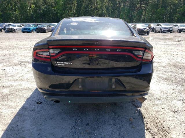 2C3CDXKT3KH726939 - 2019 DODGE CHARGER POLICE BLACK photo 6