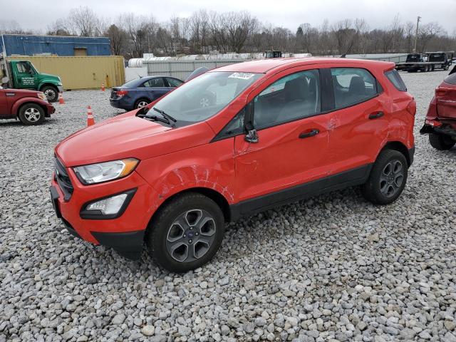 MAJ6S3FLXLC367536 - 2020 FORD ECOSPORT S RED photo 1