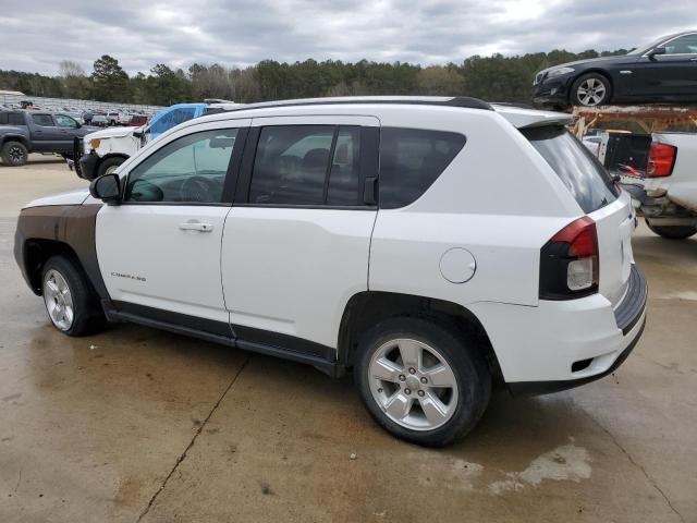 1C4NJCBA2ED882248 - 2014 JEEP COMPASS SPORT WHITE photo 2