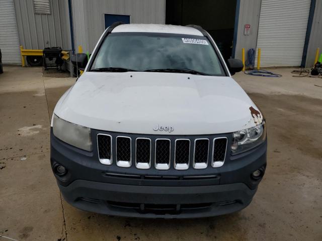 1C4NJCBA2ED882248 - 2014 JEEP COMPASS SPORT WHITE photo 5