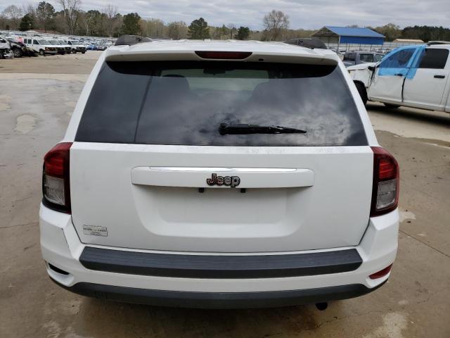 1C4NJCBA2ED882248 - 2014 JEEP COMPASS SPORT WHITE photo 6
