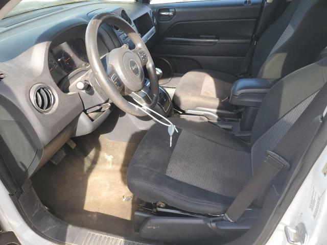 1C4NJCBA2ED882248 - 2014 JEEP COMPASS SPORT WHITE photo 7