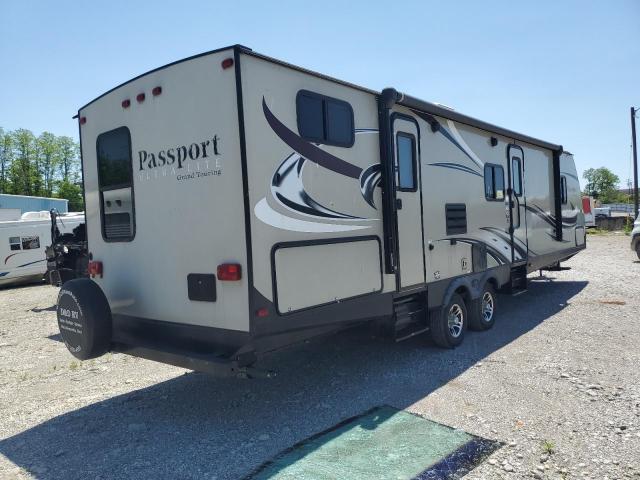 4YDT3352XHT411879 - 2017 PASSPORT TRAVELTRLR TWO TONE photo 4