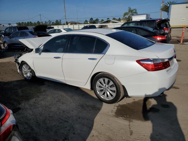 1HGCR3F80DA043966 - 2013 HONDA ACCORD EXL WHITE photo 2