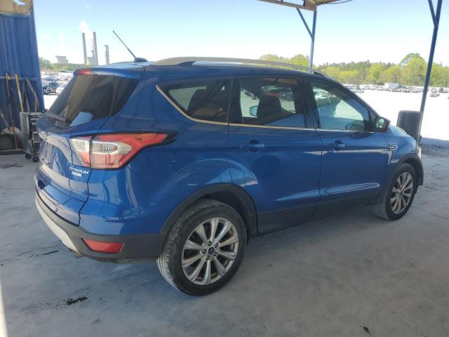 1FMCU0J97HUF01546 - 2017 FORD ESCAPE TITANIUM BLUE photo 3