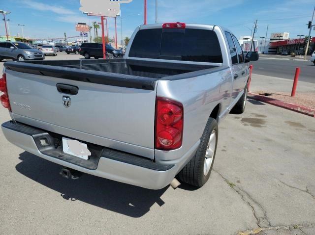 1D7HA18297S133033 - 2007 DODGE RAM 1500 ST SILVER photo 4