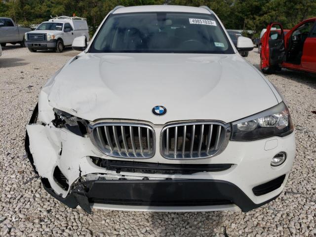 5UXWX9C53G0D71621 - 2016 BMW X3 XDRIVE28I WHITE photo 5