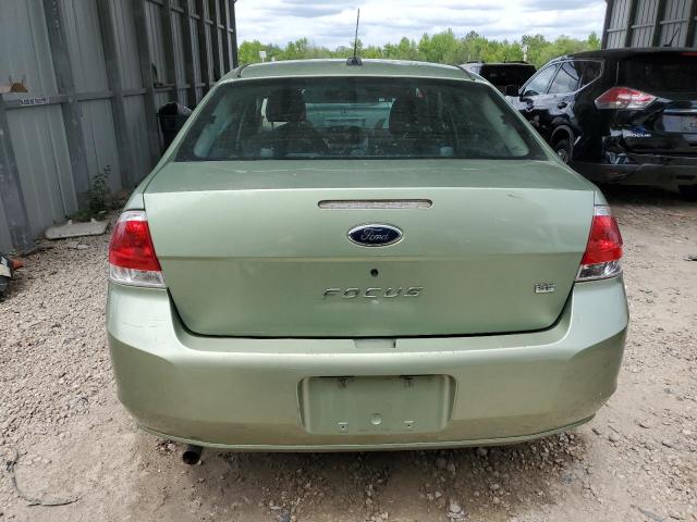 1FAHP35N18W193312 - 2008 FORD FOCUS SE GREEN photo 6