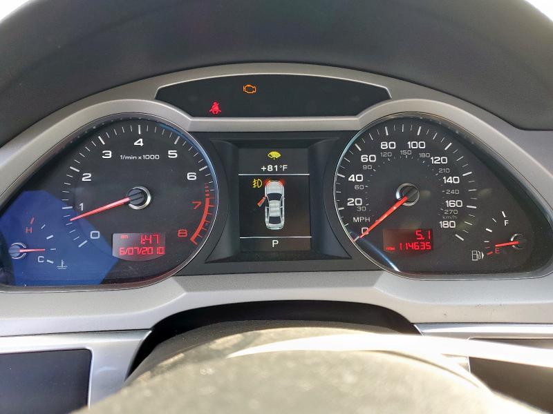 WAUKGAFB0BN020691 - 2011 AUDI A6 PRESTIGE ვერცხლისფერი ფოტო 9