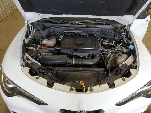 ZASPAKBN2K7C43312 - 2019 ALFA ROMEO STELVIO TI Ақ фото 11