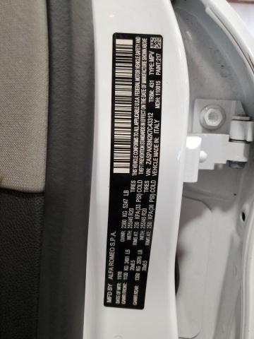 ZASPAKBN2K7C43312 - 2019 ALFA ROMEO STELVIO TI Ақ фото 13