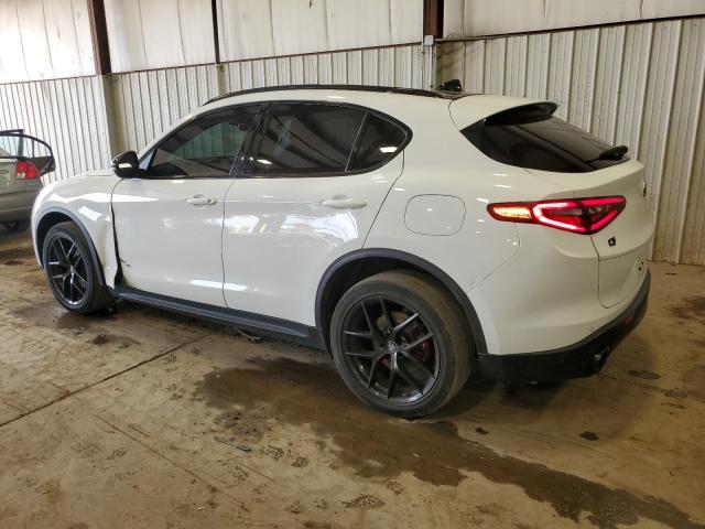 ZASPAKBN2K7C43312 - 2019 ALFA ROMEO STELVIO TI Ақ фото 2