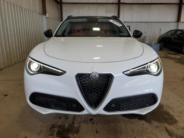 ZASPAKBN2K7C43312 - 2019 ALFA ROMEO STELVIO TI Ақ фото 5